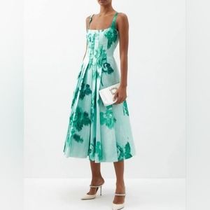 NWT $2,195 Emilia Wickstead Adele Dress